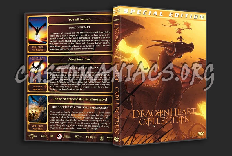 Dragonheart Collection dvd cover