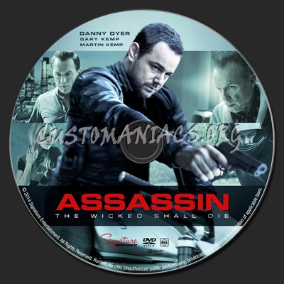 Assassin dvd label