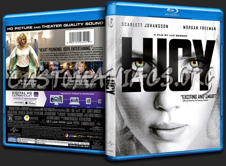 Lucy blu-ray cover
