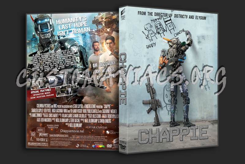 Chappie dvd cover