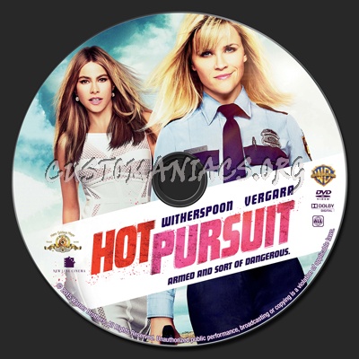 Hot Pursuit dvd label