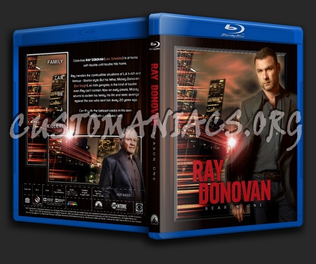 Ray Donovan - Season 1 blu-ray cover