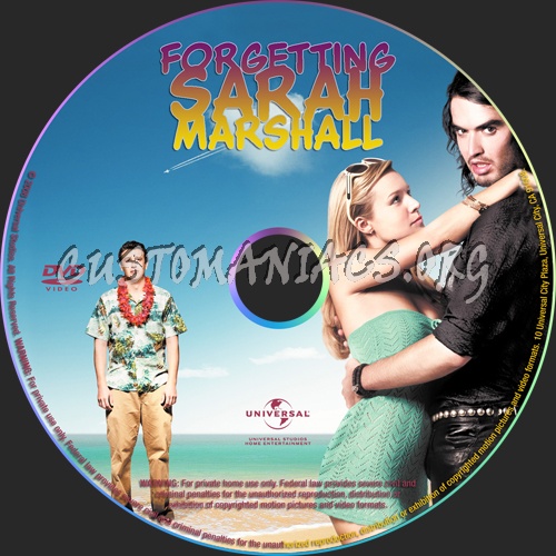 Forgetting Sarah Marshall dvd label