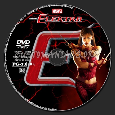 Elektra dvd label
