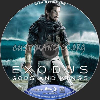 Exodus - Gods And Kings (2D+3D) blu-ray label