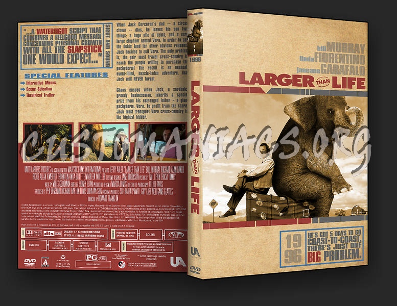 Larger Than Life dvd cover