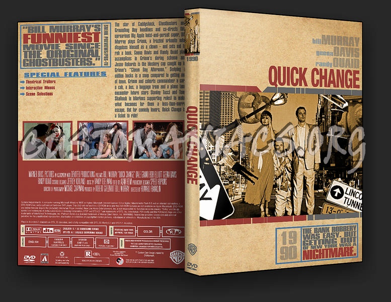 Quick Change dvd cover