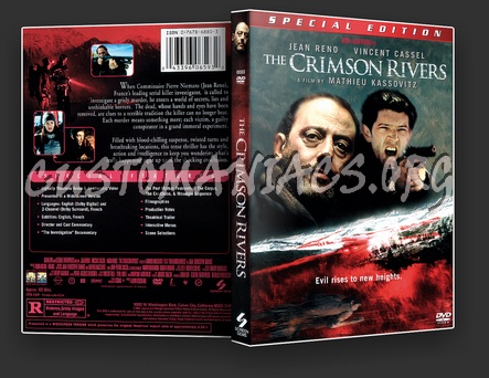 The Crimson Rivers dvd cover