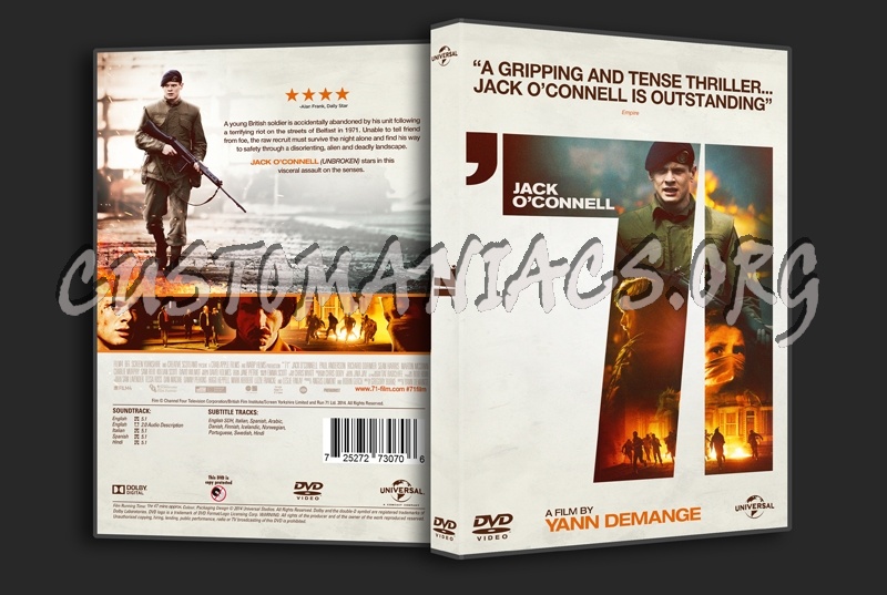 '71 dvd cover