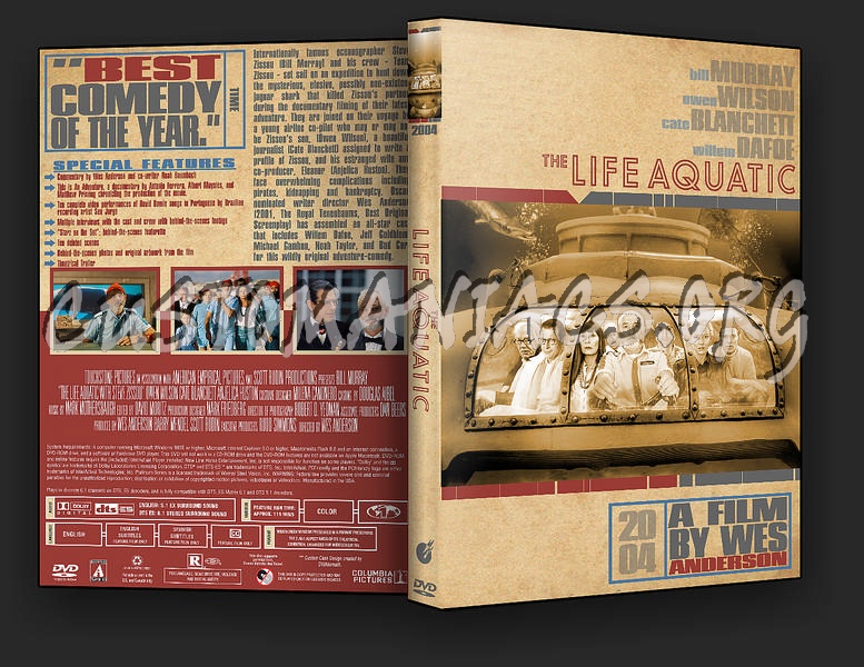 The Life Aquatic dvd cover