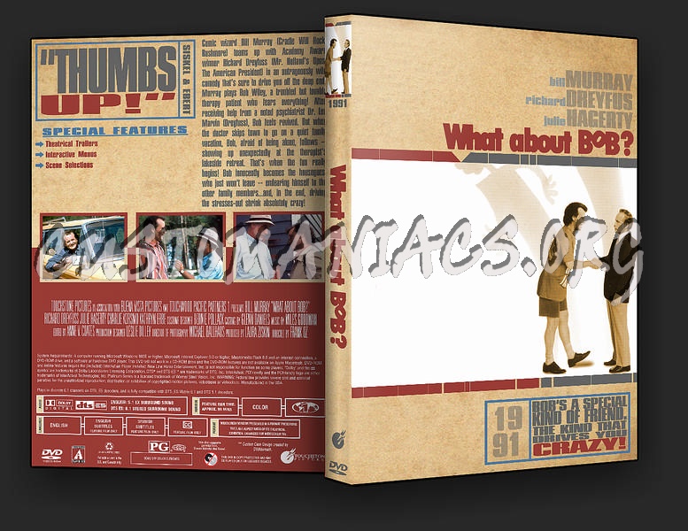 What About Bob? dvd cover
