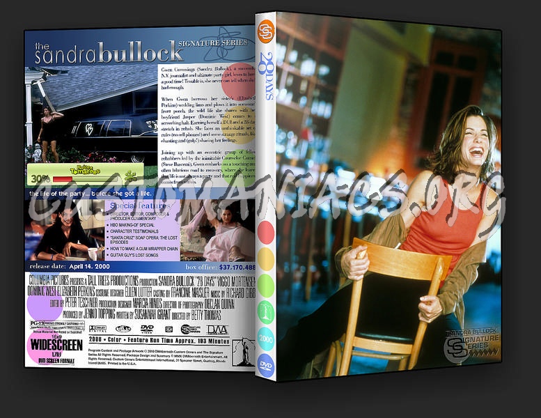 The Signature Series - Sandra Bullock dvd cover