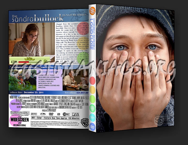 Extremely Loud & Incredibly Close dvd cover