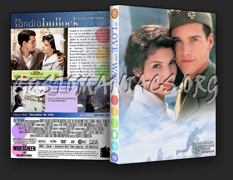 In Love and War dvd cover