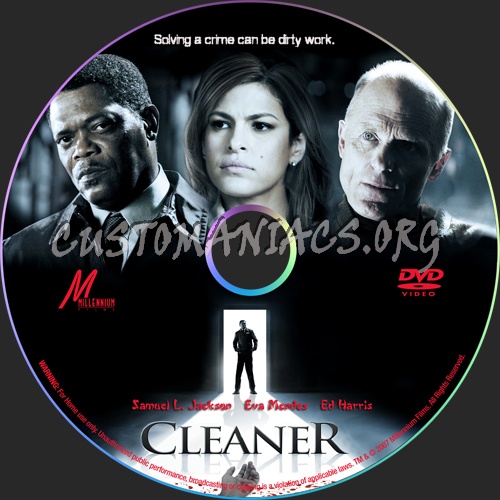 Cleaner dvd label