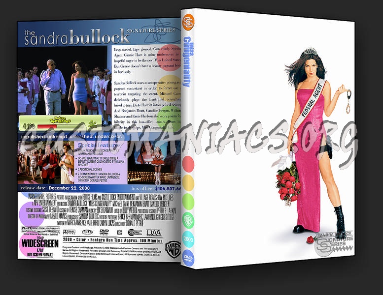 Miss Congeniality dvd cover