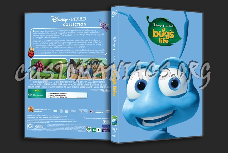 A Bug's Life dvd cover