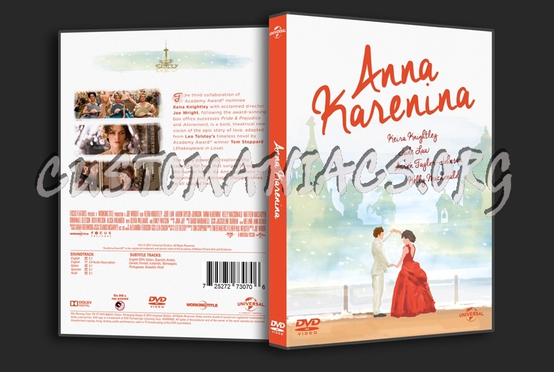 Anna Karenina dvd cover