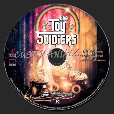 The Toy Soldiers dvd label