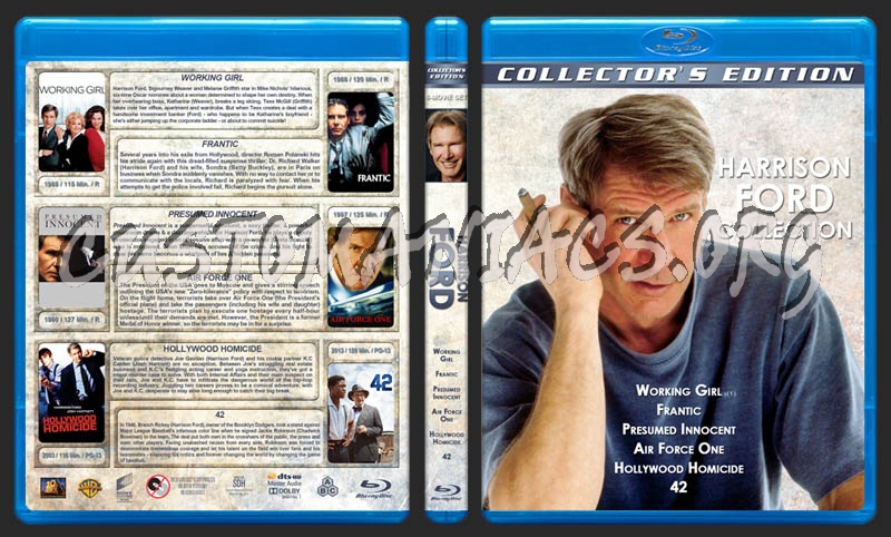 Harrison Ford Collection blu-ray cover