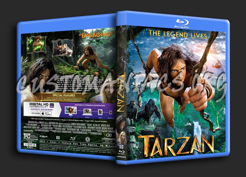 Tarzan (2013) dvd cover