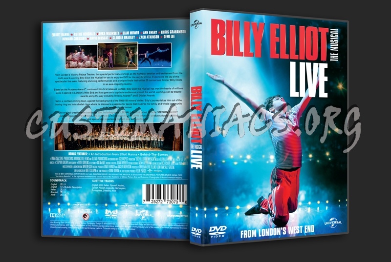 Billy Elliot The Musical Live dvd cover