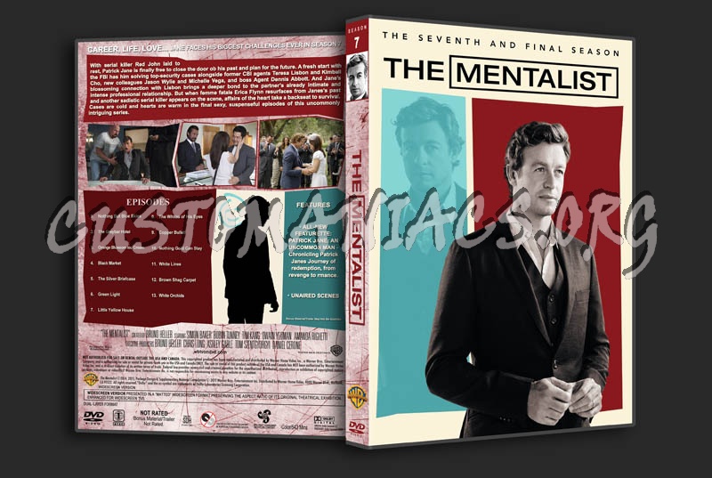 The Mentalist - Season 7 dvd cover
