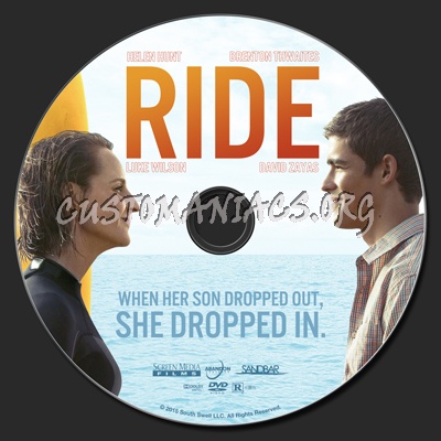 Ride dvd label