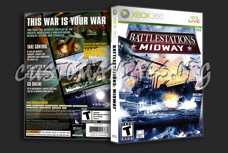 Battlestation Midway dvd cover