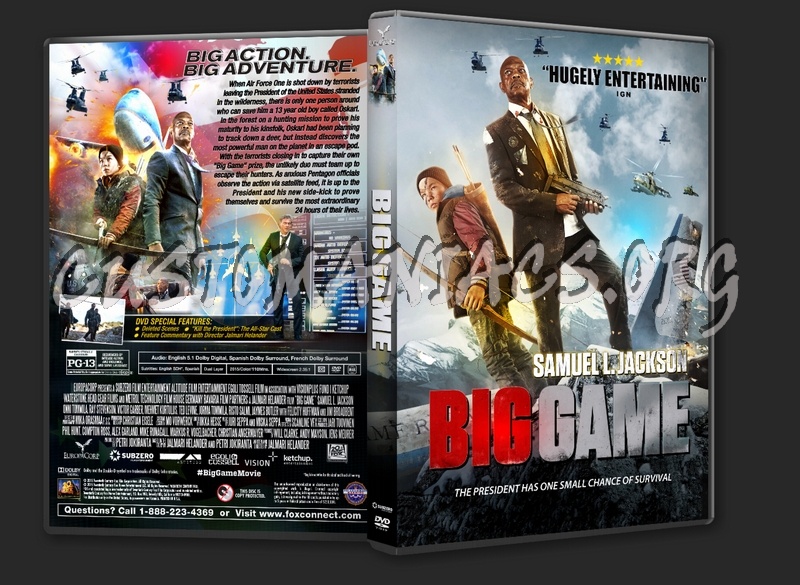 Big Game (2014) dvd cover