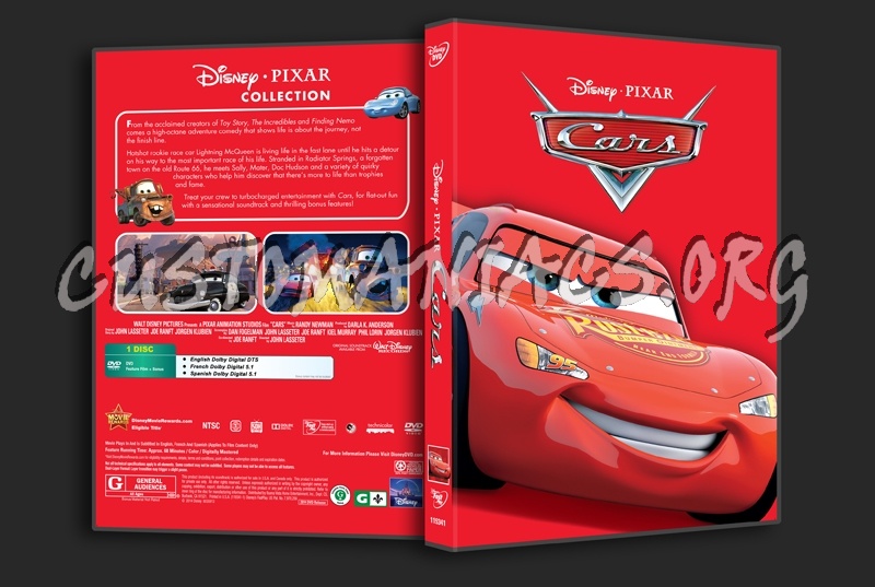 Cars dvd cover