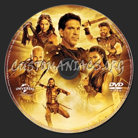 The Scorpion King 4 Quest For Power dvd label