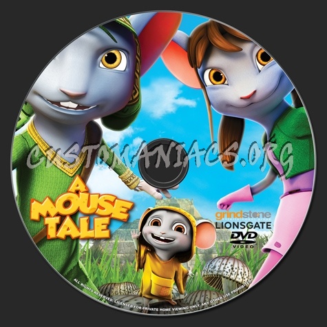 A Mouse Tale dvd label