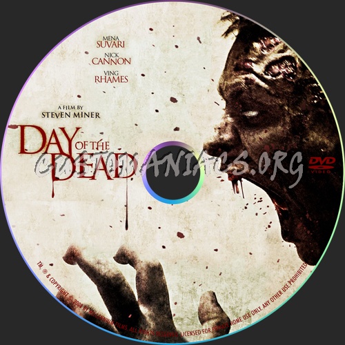 Day of the Dead dvd label