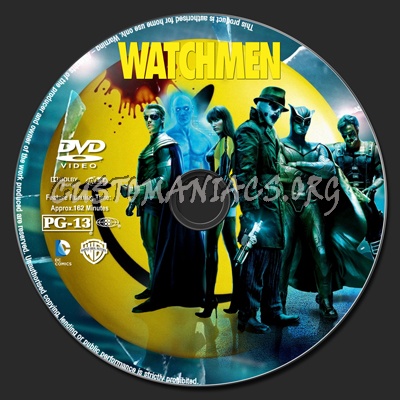 Watchmen dvd label