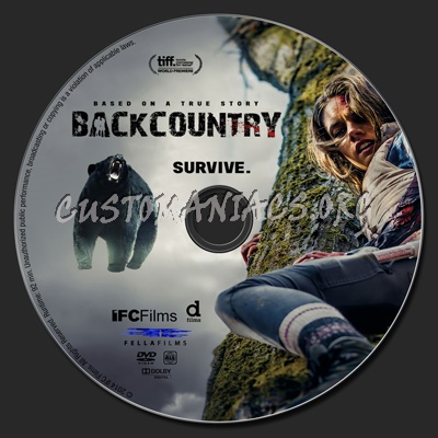 Backcountry dvd label