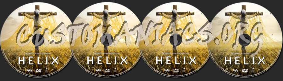 Helix Season 2 dvd label