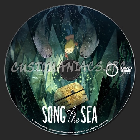 Song of the Sea dvd label