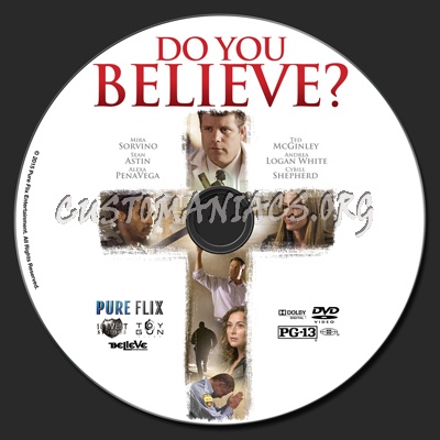 Do You Believe? dvd label