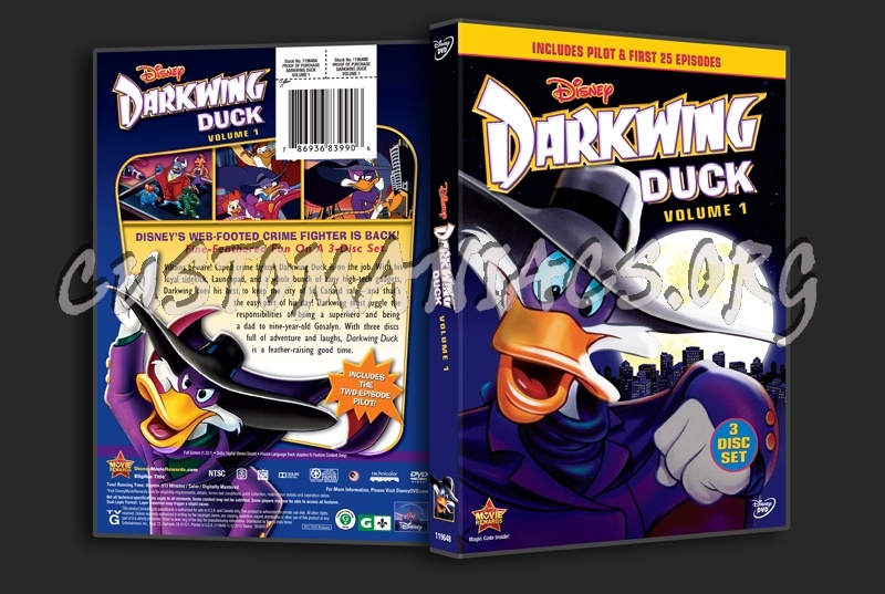 Darkwing Duck Volume 1 dvd cover