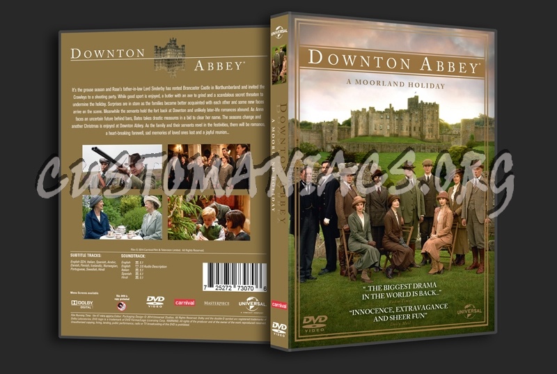 Downton Abbey A Moorland Holiday dvd cover