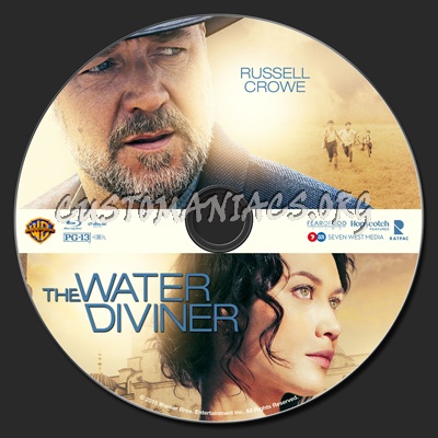 The Water Diviner blu-ray label