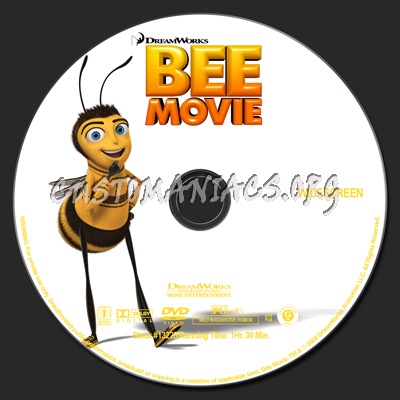 Bee Movie dvd label