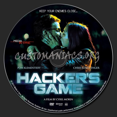 Hacker's Game dvd label