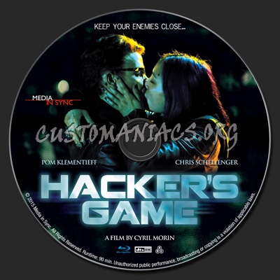 Hacker's Game blu-ray label