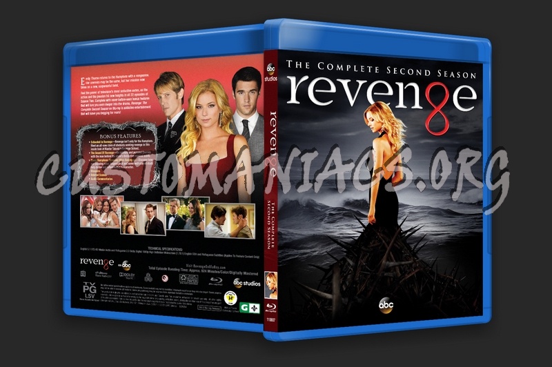 Revenge - Season 2 blu-ray cover