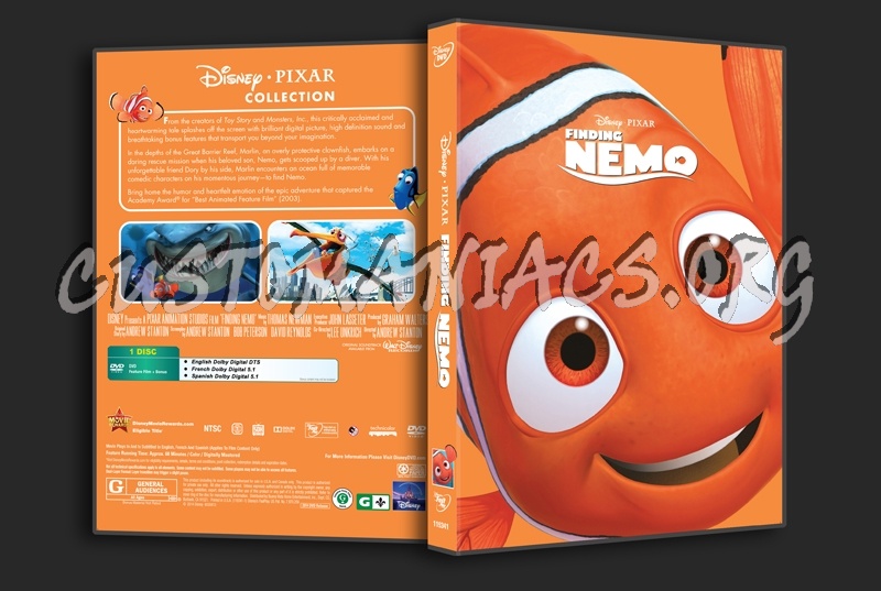 Finding Nemo dvd cover