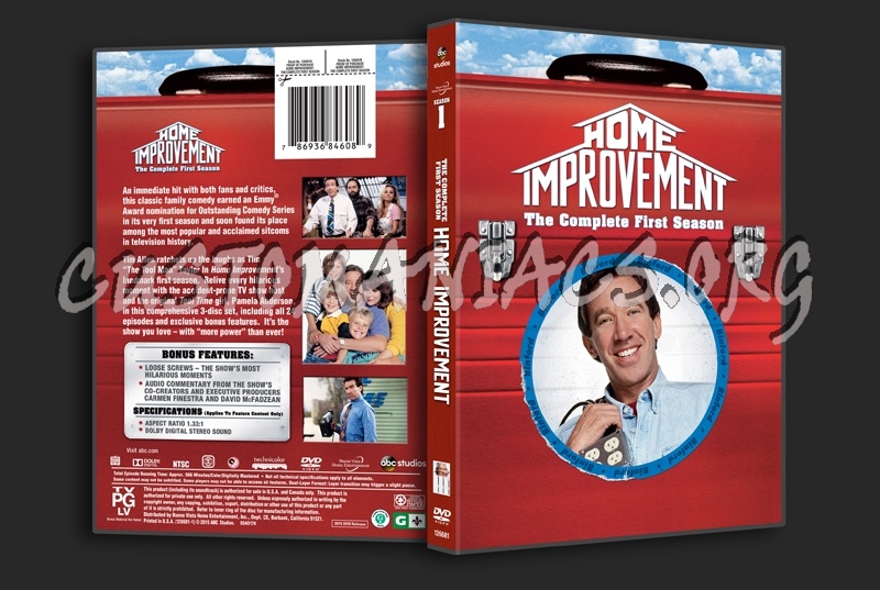 Home Improvement Season 1 dvd cover