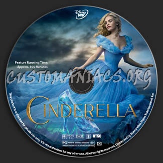 Cinderella dvd label