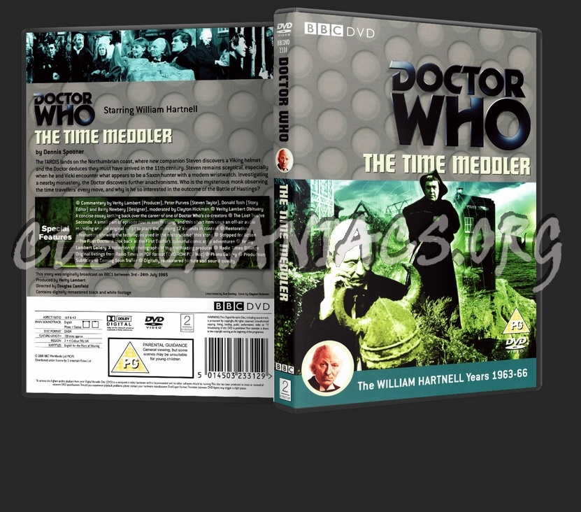 Doctor Who: The Time Meddler dvd cover